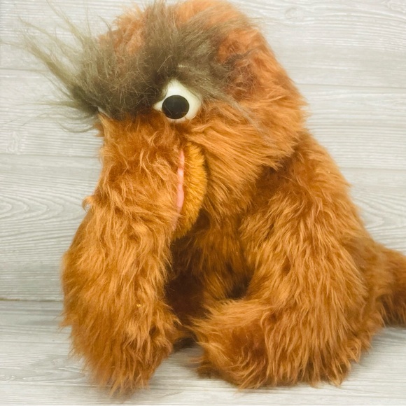 Knickerbocker Sesame Street Snuffleupagus Snuffy 1970s Plush Stuffed Animal 12” - Picture 3 of 10